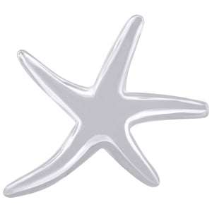 925 Sterling Silver Unisex Star Fish Ocean Charm Pendant