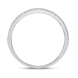 10kt White Gold Round Diamond Halo Bridal Wedding Ring Band Set 1/4 Cttw
