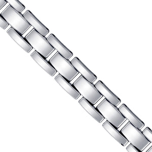 Tungsten Mens Polished Fashion Bracelet 16mm Size 8.5 Inches