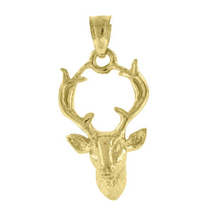 10kt Yellow Gold Unisex Angel with Cross Ht:36.9mm x W:14.3mm Religious Charm Pendant