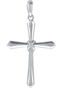 925 Sterling Silver Womens Cross Religious Charm Pendant