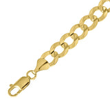 10kt Yellow Gold Unisex Solid Cuban Chain 8.5mm 30 Inches