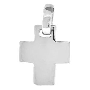 925 Sterling Silver Unisex Cross Religious Charm Pendant