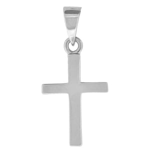 925 Sterling Silver Unisex Cross Religious Charm Pendant