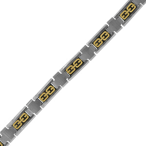 Tungsten Mens Black Carbon Fiber Inlay Fashion Bracelet 10mm Size 8.5 Inches