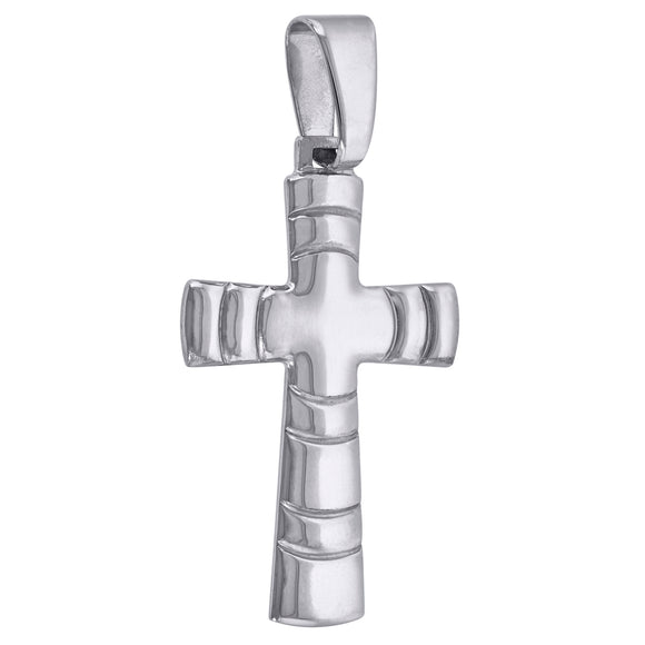 925 Sterling Silver Unisex Cross Religious Charm Pendant