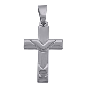 925 Sterling Silver Unisex Cross Religious Charm Pendant