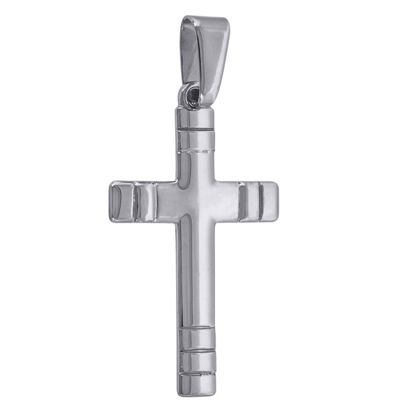 925 Sterling Silver Unisex Cross Religious Charm Pendant