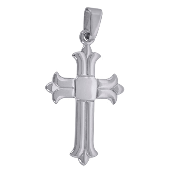 925 Sterling Silver Unisex Cross Religious Charm Pendant