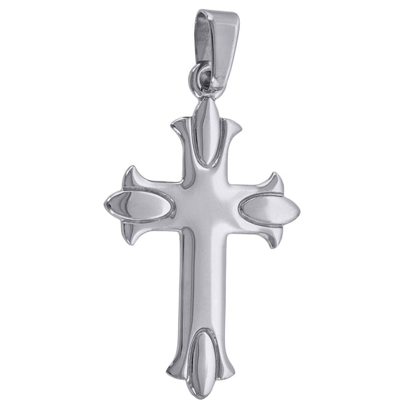 925 Sterling Silver Unisex Cross Religious Charm Pendant