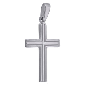925 Sterling Silver Unisex Cross Religious Charm Pendant