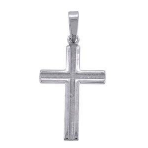 925 Sterling Silver Unisex Cross Religious Charm Pendant