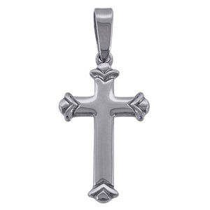 925 Sterling Silver Unisex Cross Religious Charm Pendant