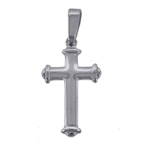 925 Sterling Silver Unisex Cross Religious Charm Pendant