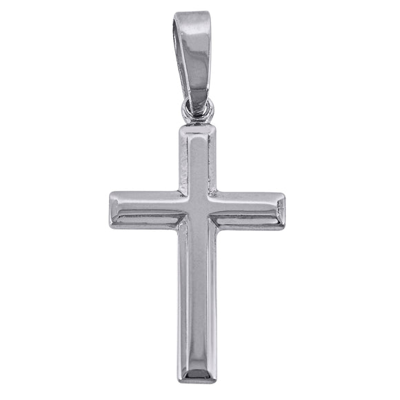 925 Sterling Silver Unisex Cross Religious Charm Pendant