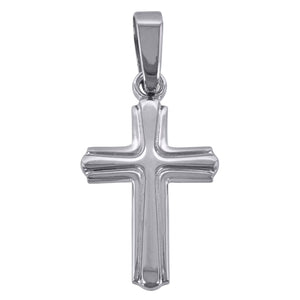 925 Sterling Silver Unisex Cross Religious Charm Pendant