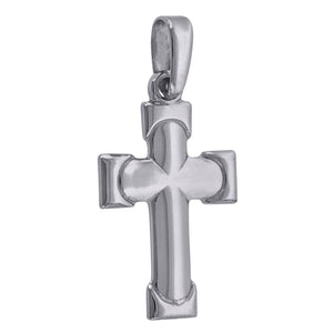 925 Sterling Silver Unisex Cross Religious Charm Pendant