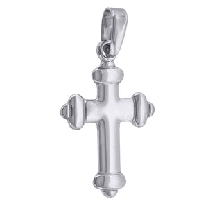 925 Sterling Silver Unisex Cross Religious Charm Pendant