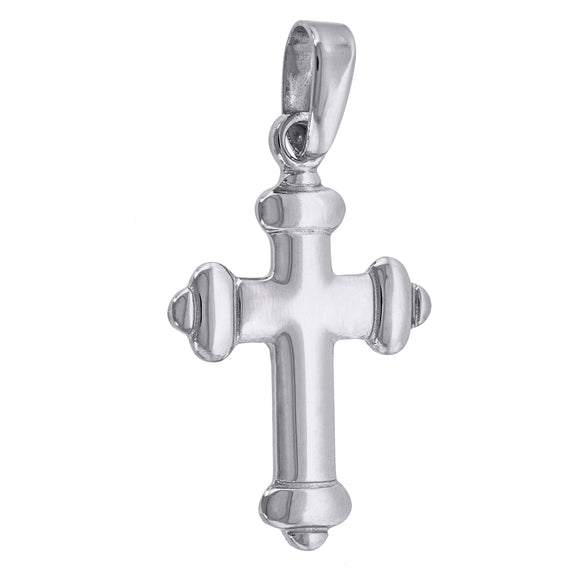 925 Sterling Silver Unisex Cross Religious Charm Pendant