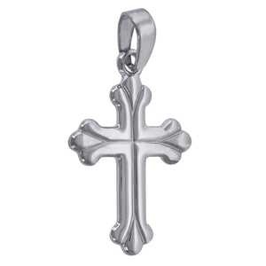 925 Sterling Silver Unisex Cross Religious Charm Pendant