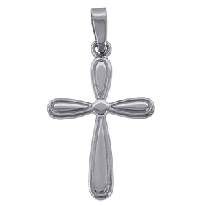 925 Sterling Silver Unisex Cross Religious Charm Pendant
