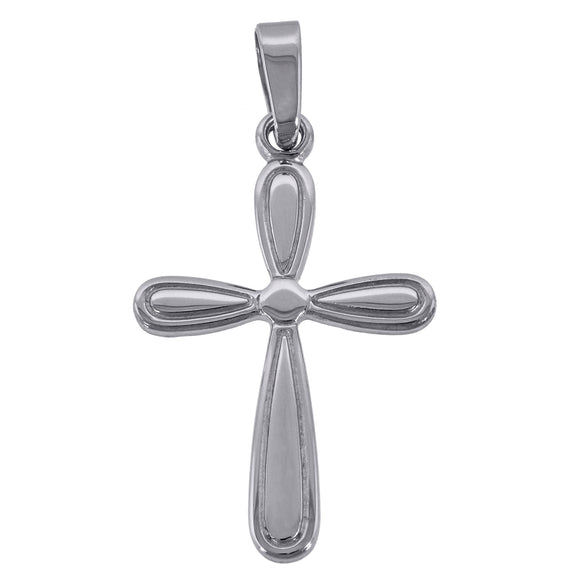 925 Sterling Silver Unisex Cross Religious Charm Pendant