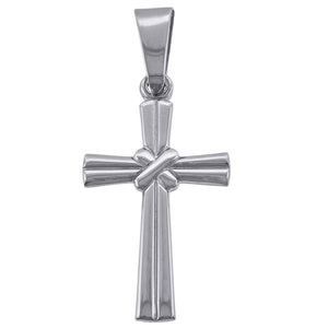 925 Sterling Silver Unisex Cross Religious Charm Pendant