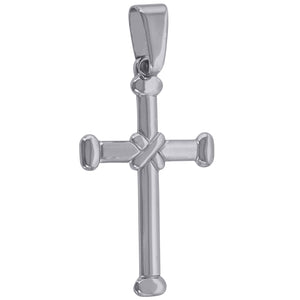 925 Sterling Silver Unisex Cross Religious Charm Pendant