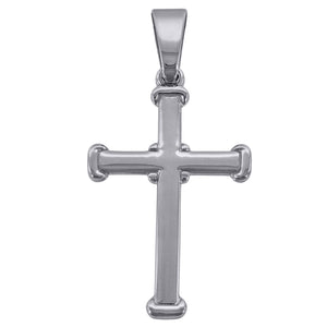 925 Sterling Silver Unisex Cross Religious Charm Pendant