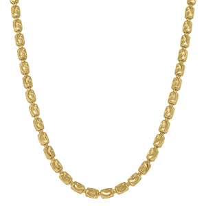 10kt Yellow Gold Unisex Barrel Chain 2.9mm 22 Inches