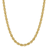 10kt Yellow Gold Unisex Barrel Chain 2.9mm 26 Inches